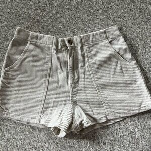 Corduroy Tan Women's Shorts